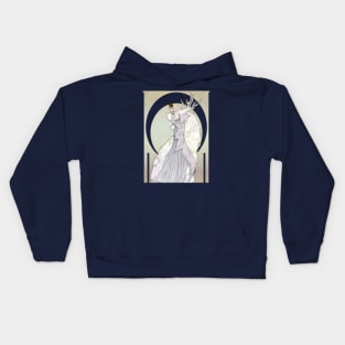 Bloodborne art nouveau - Vicar Amelia Kids Hoodie